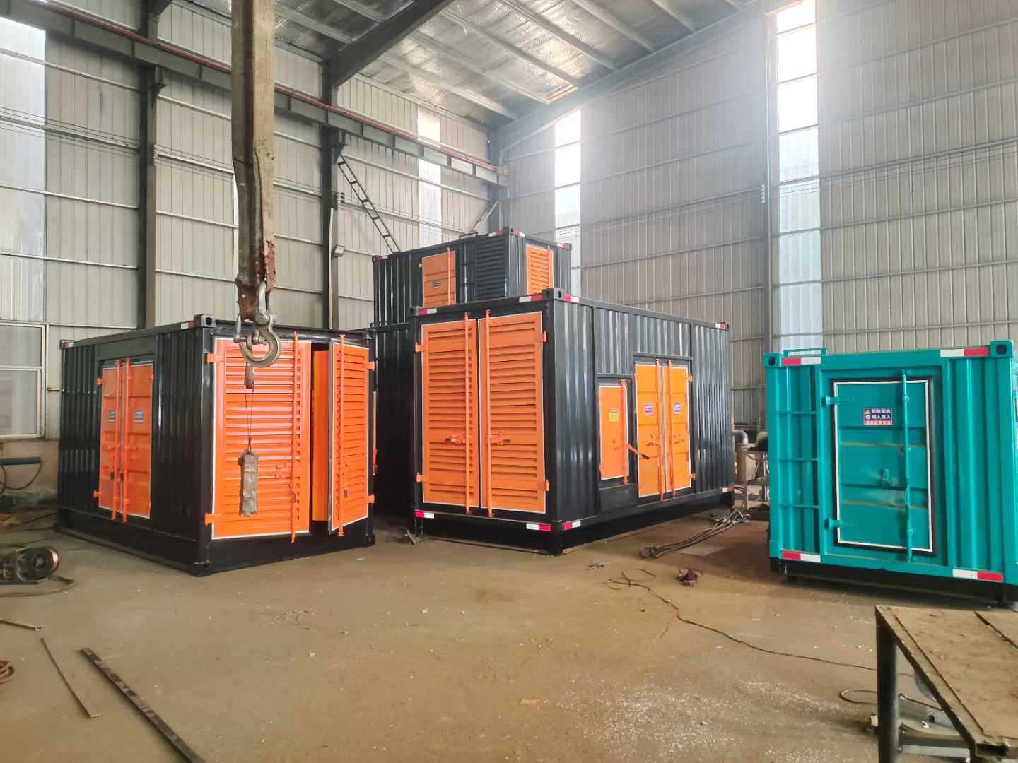 长洲500kw柴油发电机组可以带动多少功率设备？